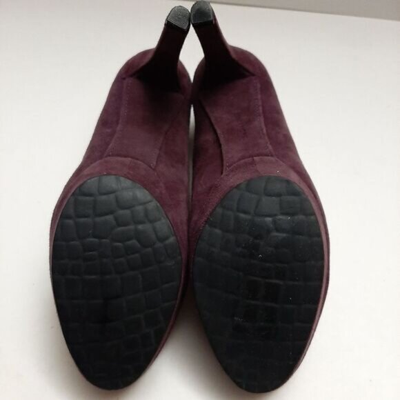 ROCKPORT Adiprene Platform Pumps High Heels Purple Suede Leather Sz 8.5 | Eur 39 - Picture 14 of 16